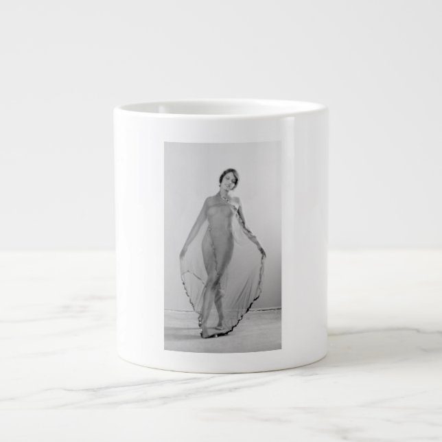 Francesca a Bella Ragazza, Beautiful italian Girl Giant Coffee Mug (Front)