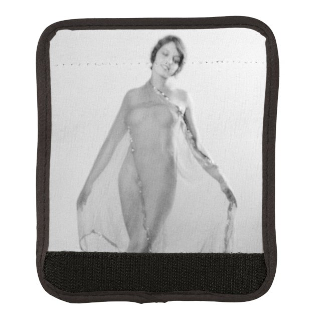 Francesca a Bella Ragazza, Beautiful italian Girl Luggage Handle Wrap (Front)