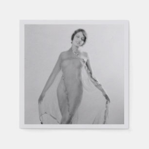 Francesca a Bella Ragazza, Beautiful italian Girl Napkins