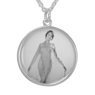 Francesca a Bella Ragazza, Beautiful italian Girl Sterling Silver Necklace