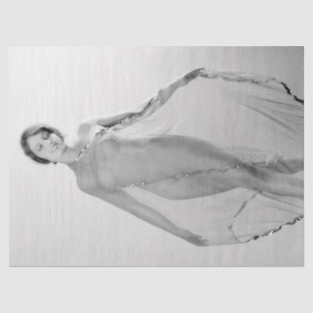 Francesca a Bella Ragazza, Beautiful italian Girl Tissue Paper (Front)
