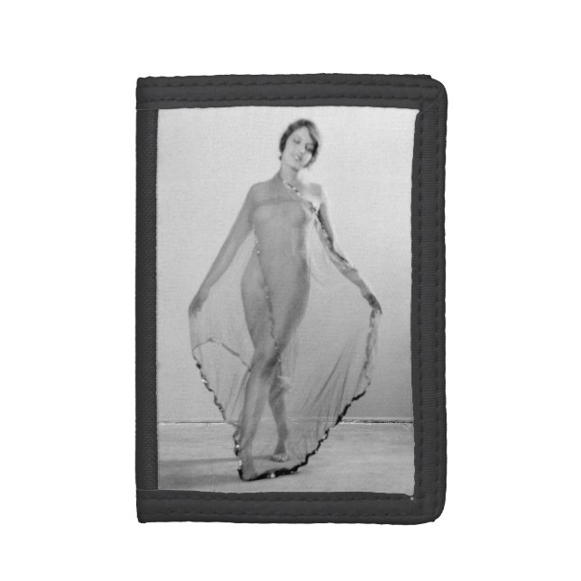 Francesca a Bella Ragazza, Beautiful italian Girl Trifold Wallet (Front Vertical)