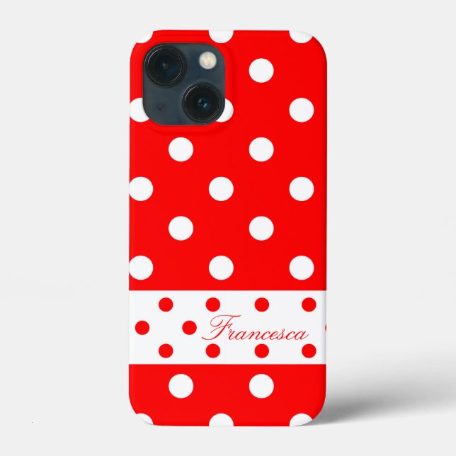 Francesca - Personalize Your Name at the Template Case-Mate iPhone Case (Back)