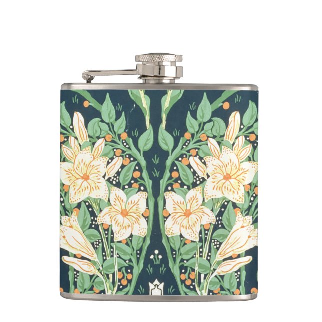 Francesca wallpaper design flask (Front)