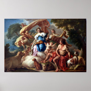 Francesco de Mura Juno (Hera) Commits Io to Argus Poster