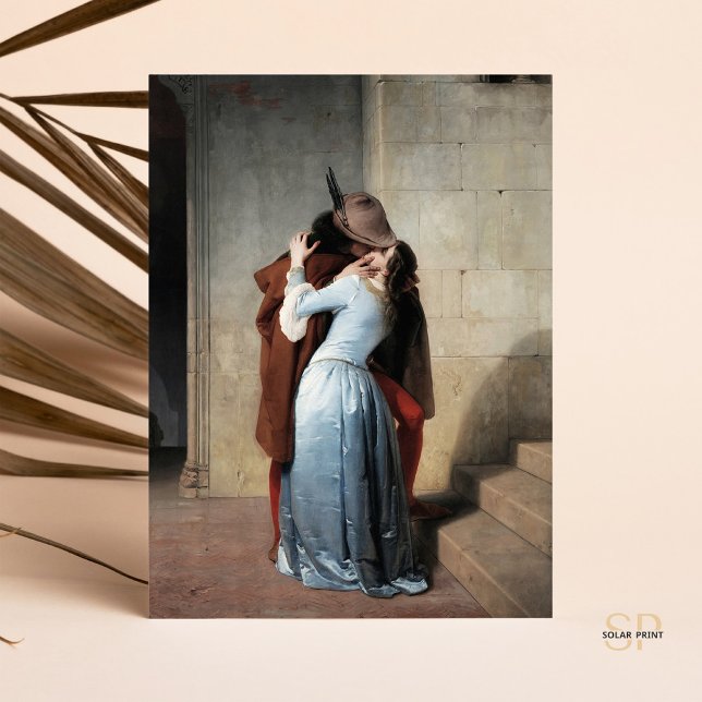 Francesco Hayez Kiss Il Bacio Art Exhibition Postcard (Creator Uploaded)