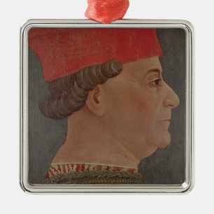 Francesco Sforza  Duke of Milan Metal Ornament