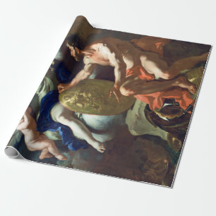 Francesco Solimena Venus at the Forge of Vulcan Wrapping Paper