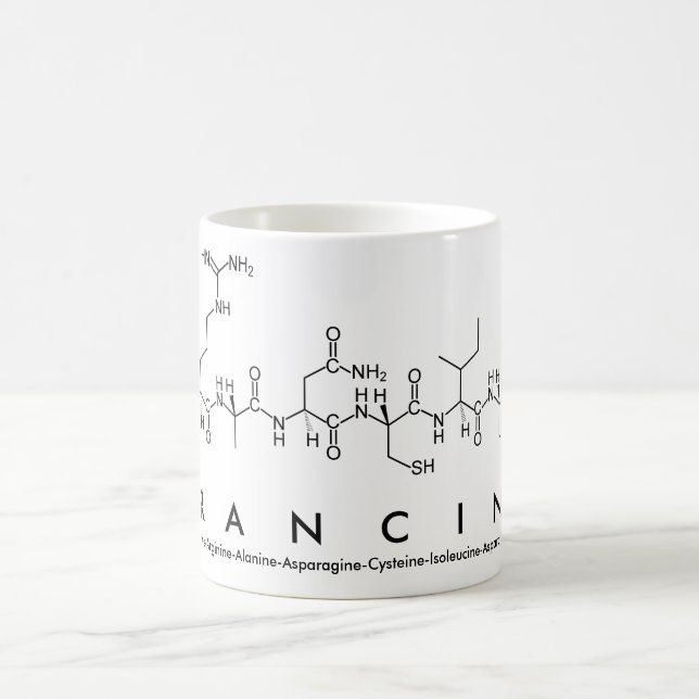 Francina peptide name mug (Center)