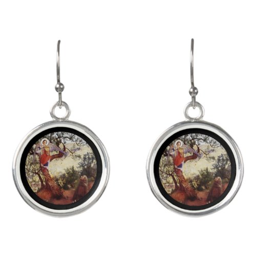 Francis Angel and Birds Earrings