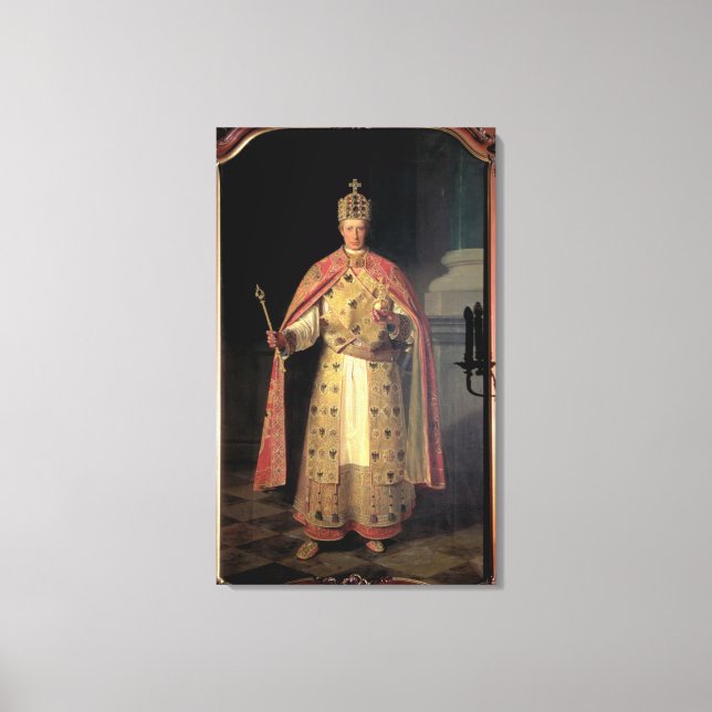 Francis II, Holy Roman Emperor Canvas Print (Front)