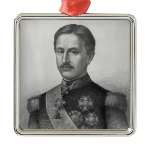Francis II of the Two Sicilies Metal Ornament