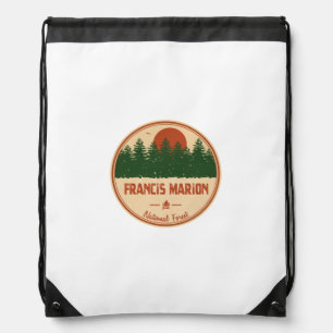 Francis Marion National Forest Drawstring Bag