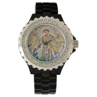 Francis Of Assisi Mosaic Watch