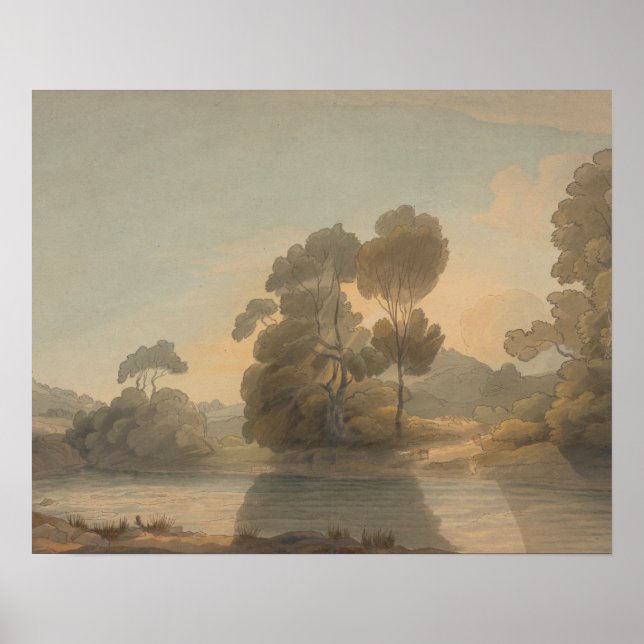 Francis Towne - On the Dee Poster (Front)