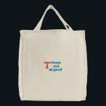 Franciscan bag<br><div class="desc">Franciscan Tau cross and franciscan greetings</div>