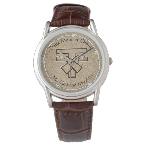 Franciscan Coat of Arms eWatch Watch