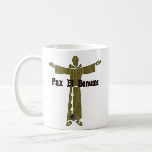 Franciscan Greetings Coffee Mug