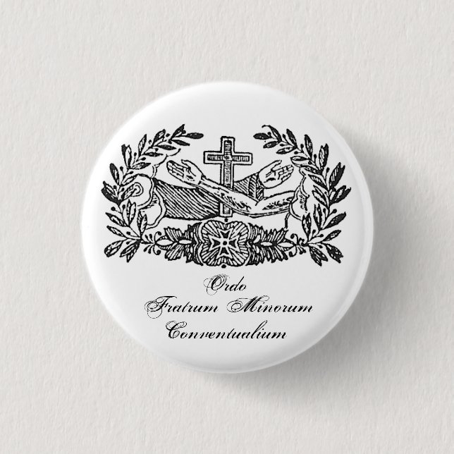 Franciscan Order Button (Front)