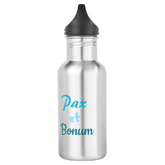 Franciscan Peace and All Good Water Bottle