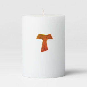 Franciscan Profession Candle