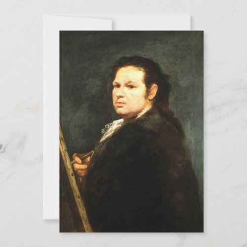 Francisco de Goya _ Self_Portrait Invitation