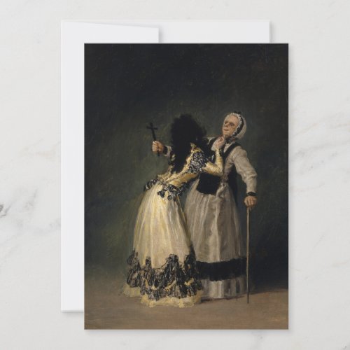 Francisco de Goya _ The Duchess of Alba and La Bea Invitation