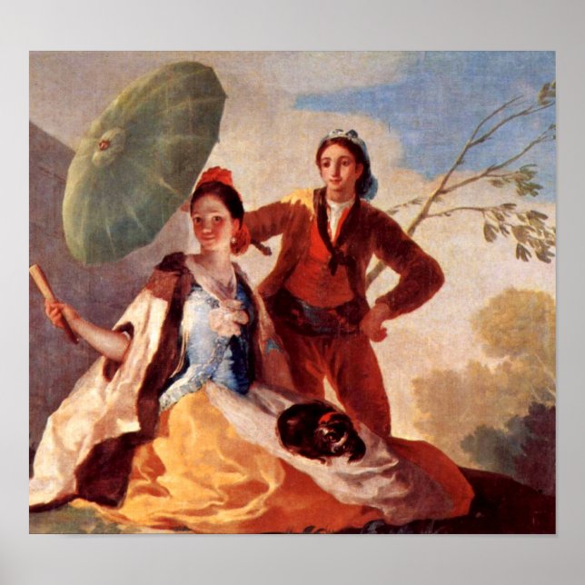 Francisco de Goya - The Parasol Poster (Front)