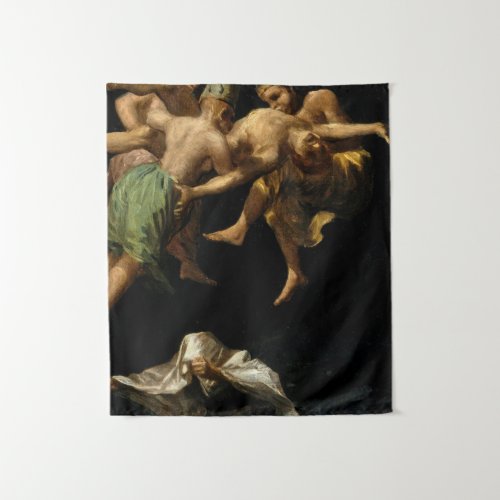 Francisco De Goya _ Witches Flight Tapestry