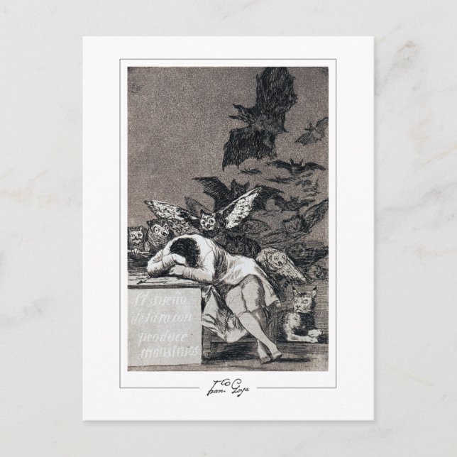 Francisco Goya #102 - Fine Art Postcard (Front)