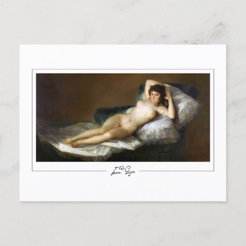 Francisco Goya 251 _ Fine Art Postcard