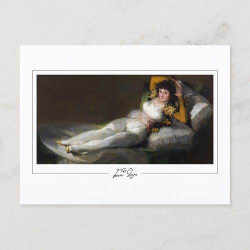 Francisco Goya 255 _ Fine Art Postcard