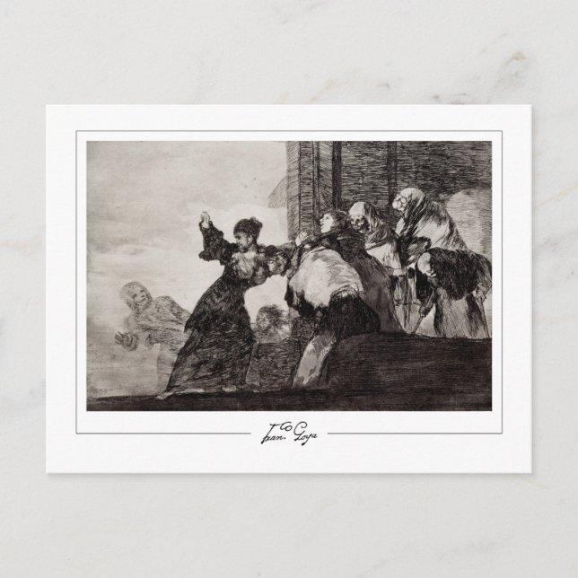 Francisco Goya #504 - Fine Art Postcard (Front)