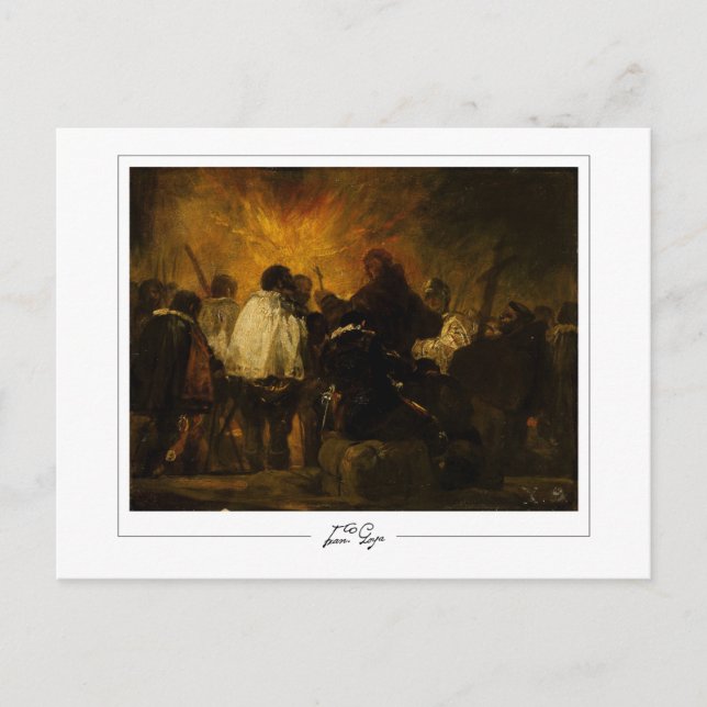 Francisco Goya #506 - Fine Art Postcard (Front)
