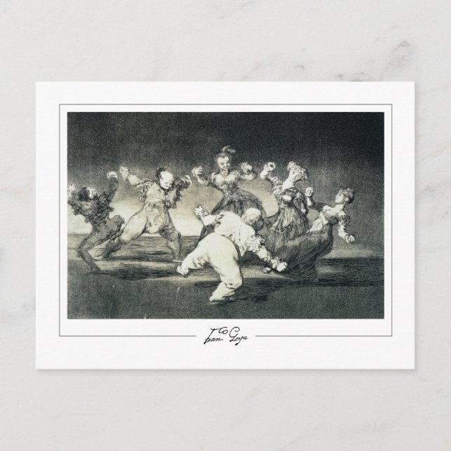 Francisco Goya #529 - Fine Art Postcard (Front)