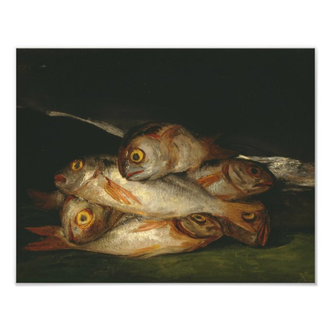 Francisco Goya - Still Life with Golden Bream Photo Print (Front)