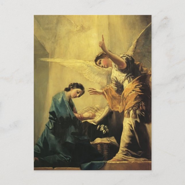 Francisco Goya- The Annunciation Postcard (Front)
