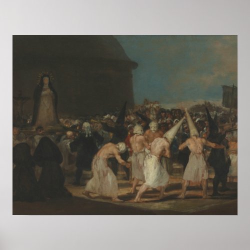 Francisco Goya _ The Flagellants Poster