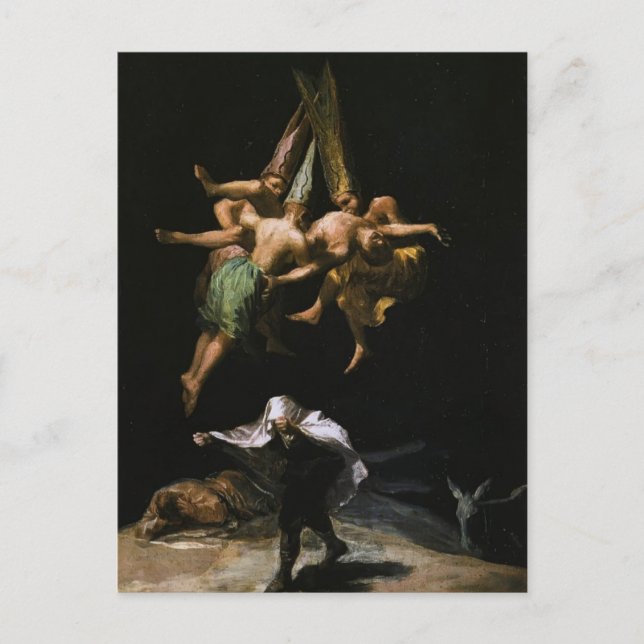 Francisco Goya- Witches in the Air Postcard (Front)