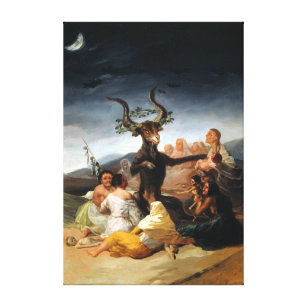 Francisco Goya Witches' Sabbath Canvas Print