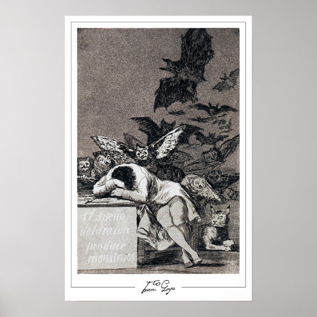 Francisco Goya Zedign Art Poster #102 (Front)