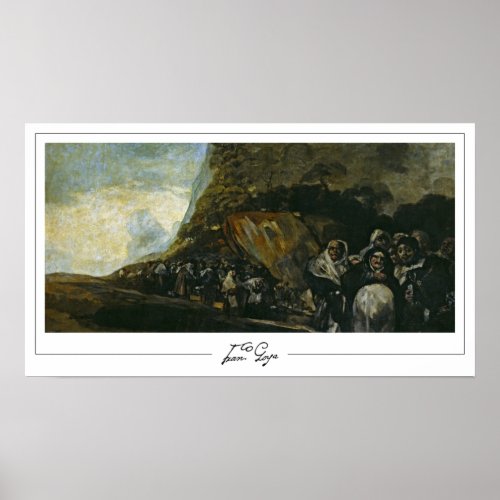 Francisco Goya Zedign Art Poster 105