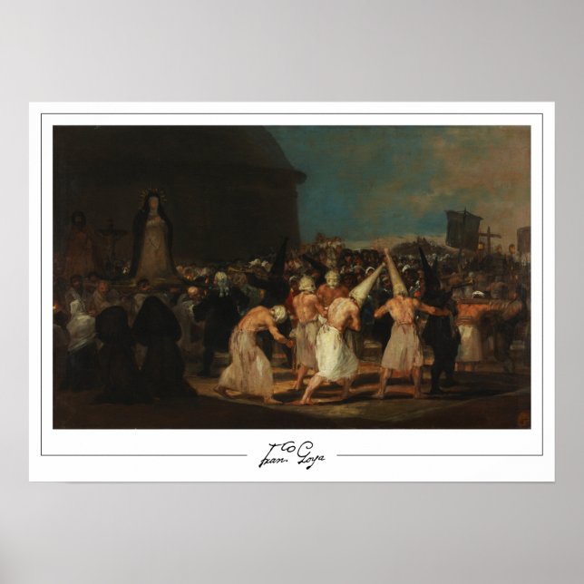 Francisco Goya Zedign Art Poster #107 (Front)
