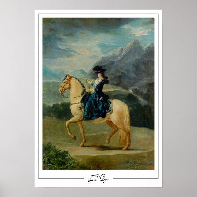 Francisco Goya Zedign Art Poster #165 (Front)
