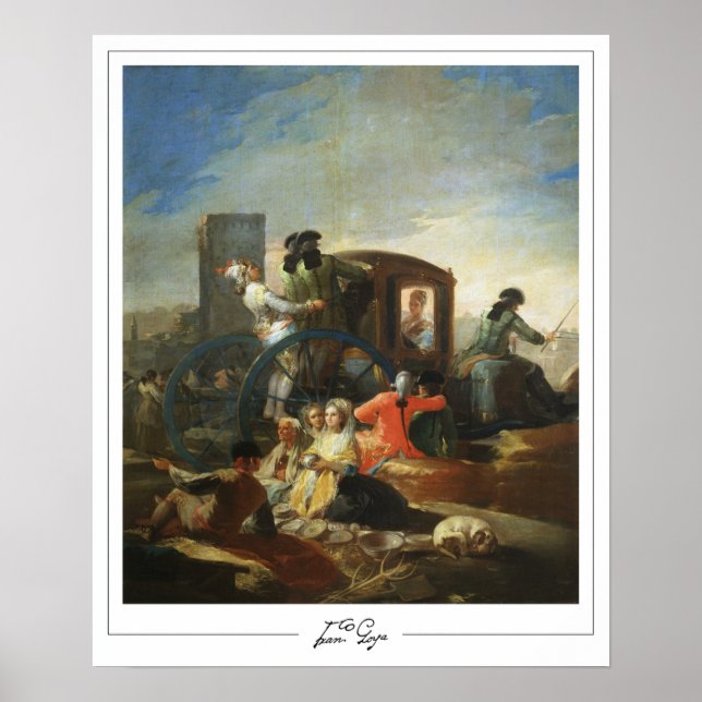 Francisco Goya Zedign Art Poster #18 (Front)