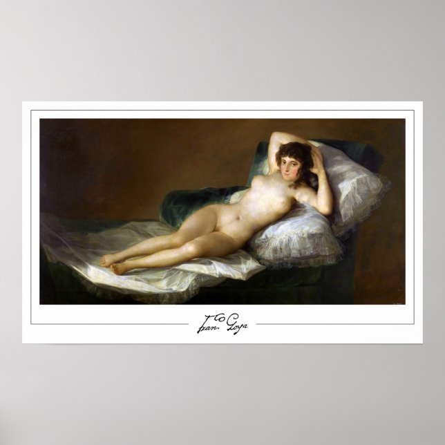 Francisco Goya Zedign Art Poster #251 (Front)
