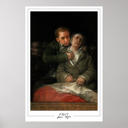 Francisco Goya Zedign Art Poster 362