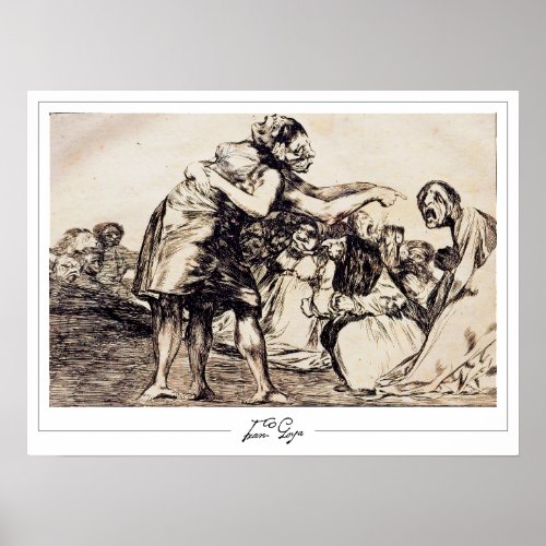Francisco Goya Zedign Art Poster 517
