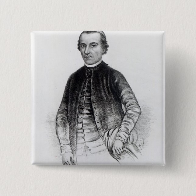 Francisco Javier Clavijero Button (Front)