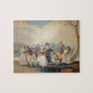 Francisco Jose de Goya y Lucientes Blind Man's B Jigsaw Puzzle